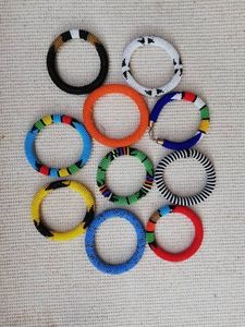 Pulsera bordada hecha a mano, artesanía tradicional, a la moda, multicolor, nuevo estilo étnico elegante, con cuentas, atractivo y clásico - Product Image 3