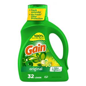 ซื้อผงซักฟอก GAIN - ทำความสะอาดทรงพลังสำหรับเครื่องซักผ้าธรรมดาและ HE, กลิ่นออริจินัล - 45 ออนซ์ (บรรจุภัณฑ์อาจแตกต่างกัน) - Product Image 2