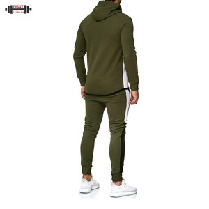 2025 nouveauté unisexe de haute qualité 100% coton hiver grande taille ensembles de survêtement avec Logo personnalisé fermeture à cordon pour hommes - Product Image 2