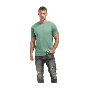 เสื้อยืดผ้าฝ้ายสำหรับผู้ชายเสื้อยืดวิ่งตามสั่ง240แกรมฤดูร้อน - Product Image 2