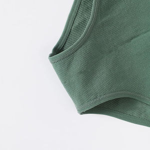 <b>Women's</b> Lingerie Set Wireless V-Neck Bra with High Waist Panties Sexy Comfortable Sports <b>Underwear</b> Set - Product Image 4