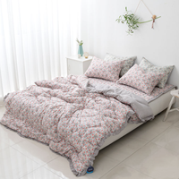 Nouveau imprimé Shandong usine couette couette mélange extensible Poly tissu imprimé fleuri Polyester coréen maison Textile PVC sac à main