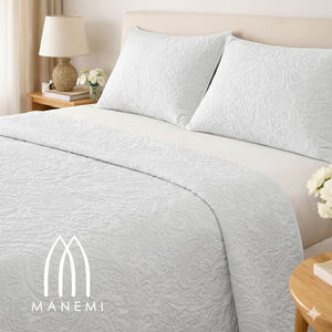 Cubrecama de Verano MANEMI con 1 o 2 Fundas de Almohada, Varios Tamaños - Product Image 1