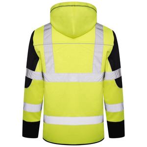 แจ็กเก็ตสะท้อนแสงสำหรับผู้ชายเสื้อแจ็คเก็ตนิรภัยสะท้อนแสงสำหรับฤดูหนาว - Product Image 4