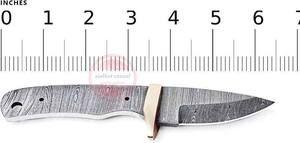 Venta al por mayor cuchillos en blanco hoja espiga completa de acero de Damasco para la venta - Product Image 5