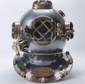 Cadeau de 50e anniversaire personnalisé pour moi Casque de plongée sous-marine antique de super qualité - Product Image 1