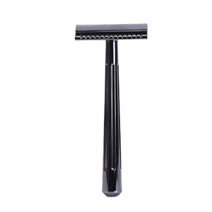 Rasoirs de sécurité robustes à manche court pour hommes, pour rasage humide, écologiques, personnalisables avec logo, lame interchangeable en acier inoxydable - Product Image 2