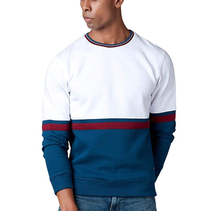 Sudadera personalizada de cuello redondo rosa para hombre sudadera de algodón liso en blanco unisex de alta calidad - Product Image 4