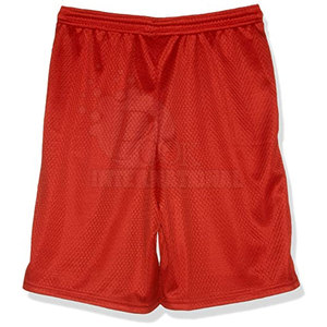 Hot Sale Polyester Men's Mesh Double Shorts Loose Fit Shorts For Men's Summer Wear Mesh Shorts - Product Image 1