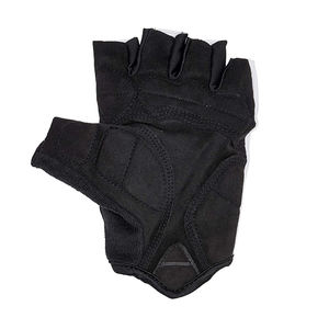 Gants de vélo confortables, sur mesure, en cuir/maille/polyester, résistants, écologiques et respirants, demi-doigts, vente en gros - Product Image 6