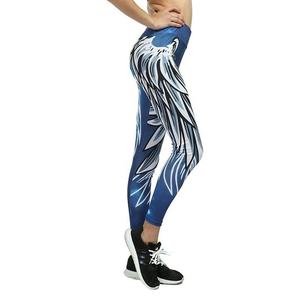 Leggings de sport de yoga imprimés sur mesure pantalon de fitness taille haute pour filles collants d'entraînement leggings de sport de grande taille - Product Image 2