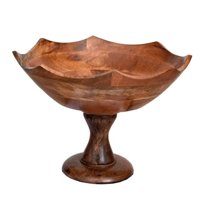 Set of 3 Best Designer Wooden Bowls Latest Design Tableware Top Quality <b>Chocolate</b> Serving Bowl Customize Size Home and Kitchen - Product Image 2