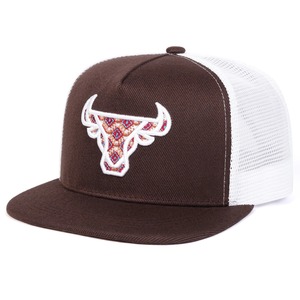 Unisex Ox Head Embroidery Hip-hop Net Hats Spring Summer Outdoor Adjustable Casual Baseball Caps Sunscreen Hat Cap - Product Image 5