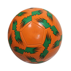 Ballon de football d'entraînement de qualité imprimé avec logo personnalisé football en cuir imperméable de taille 5 avec couture à la machine et collage thermique - Product Image 6