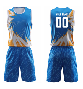 Camiseta de baloncesto de manga corta personalizada, ropa de baloncesto sublimada transpirable, opciones de talla grande disponibles - Product Image 5