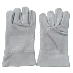 ขายส่งโลโก้ที่กำหนดเองขายร้อนวัวแยกหนังทำงานอาร์กอนถุงมือ - Product Image 1