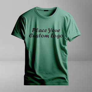 T-shirt homme de luxe en coton lourd vintage délavé à l'acide de haute qualité à logo personnalisé - Product Image 4