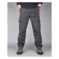 Haute qualité 100% coton personnalisé nouveau style hommes Cargo pantalon avec côté pour les travailleurs