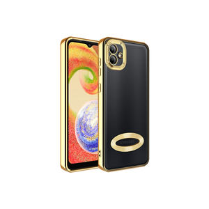 Étui Netzy Gold Omega pour Samsung Galaxy A04, coque arrière en silicone TPU de luxe, protection de l'appareil photo, A53 A34 A03S A24 A22 A12 - Product Image 1