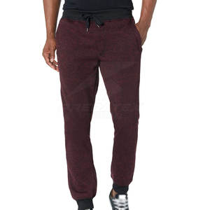 กางเกงจ็อกเกอร์ทรงตรงสำหรับผู้ชายกางเกงผ้านุ่มใส่เล่นยิมลำลองมีหลายสีเอวกลาง - Product Image 1