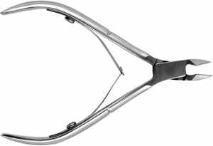 Cortador de uñas de acero inoxidable curvo hecho a mano profesional, tijeras para Podología, pinza para cutículas rusa para uñas, recorte de cutículas - Product Image 6