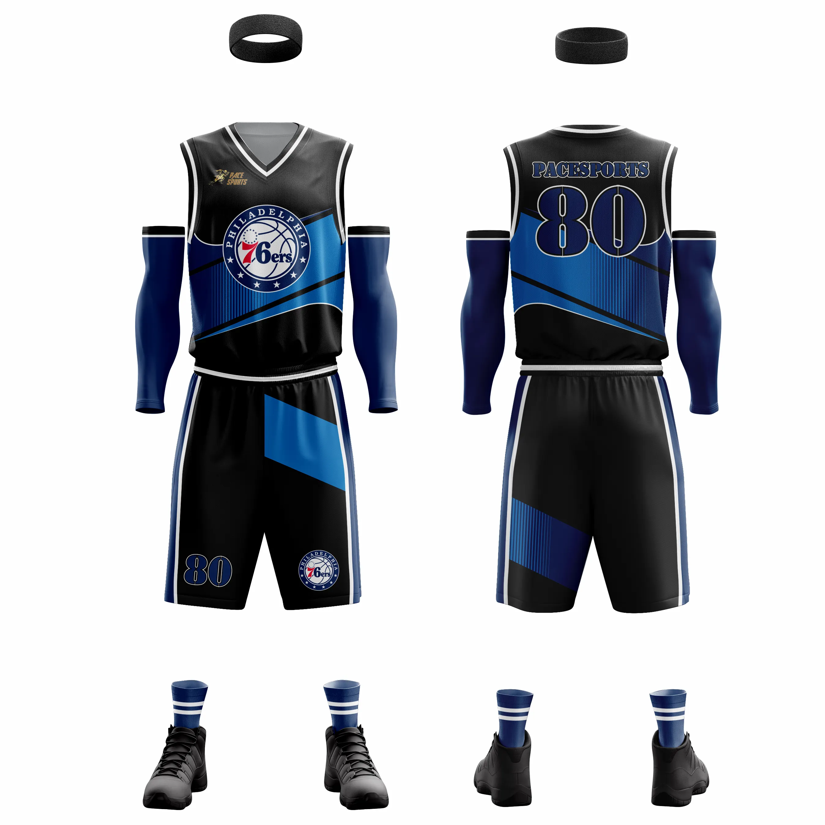 Kaus Basket Kustom Reversibel Seragam Basket Sublimasi Set Kaus Bola Basket Sublimasi