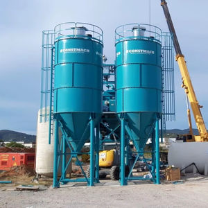 ไซโลเก็บซีเมนต์เหล็กเชื่อมแบบพกพาขนาด 50 ตัน ทนทาน ควบคุมด้วยระบบ PLC - Product Image 1