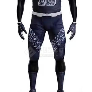 Uniforme de Fútbol Americano Personalizado Transpirable en Oferta para Hombre, Conjuntos de Manga Corta, Colores Personalizados - Product Image 5