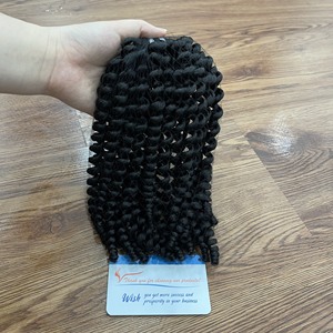 Paquetes de cabello rizado crudo al por mayor 100% cabello vietnamita sin procesar virgen Remy Color natural paquetes rizados extensiones de cabello humano - Product Image 6