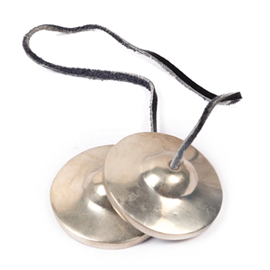 Acheter en laiton massif tibétain Tingsha cymbale cloche Tingsha cymbales tibétain chanceux symbole en relief méditation Yoga cloche carillons en gros - Product Image 2