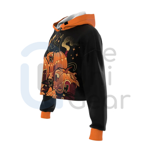 Wholesale Custom <b>Yoga</b> Top Men's Crop Hooded Collar Front Logo Winter 100% Cotton Hoodies <b>Sweatshirts</b> Manufacturer - Product Image 2