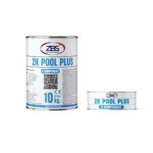 Peinture époxy pour piscine ZBS 2K, lot de 10 kg - Revêtement liquide pour sols en béton, application au rouleau ou au pinceau - Product Image 6