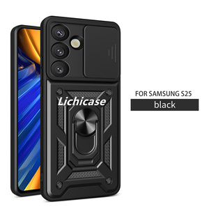 Lichicase เคสฝาปิดเลนส์แบบเลื่อนได้กันแรงโน้มถ่วง, เคสโทรศัพท์ขาตั้งสำหรับ <span class=keywords><strong>Samsung</strong></span> S26 PLUS เคสหุ้มเกราะ - Product Image 2