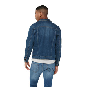 Chaqueta Vaquera de Invierno 2025 para Hombre, Talla Grande, Cuello Camisero, Estilo Vintage, Lavado a la Piedra, Resistente al Agua, Ecológica - Product Image 2