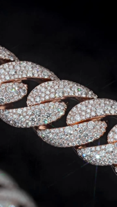 Cadena Cubana de Moissanita de 23 mm, Plata de Ley 925, Cierre de Limón, Longitud Personalizada - Product Image 5