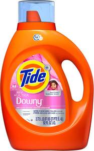 Détergent à lessive liquide Tide Plus Boost of Ultra Downy, parfum April Fresh, 92 fl oz, 65 lavages, détergent à lessive liquide - Product Image 2