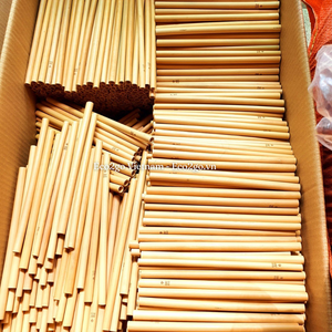 Vente en gros de pailles et de pailles en bambou biodégradables avec des pailles en bambou naturel de Eco2go Vietnam - Product Image 5