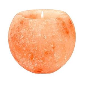 Bougeoirs en sel de l'Himalaya Tea Light Sel de roche rose en cristal naturel Fabriqué de meilleure qualité 1-2 KG Vente en gros du Pakistan OEM - Product Image 4