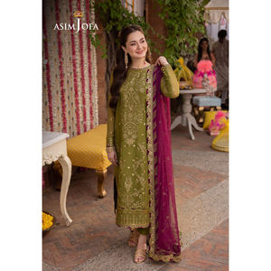 Nueva tendencia vestido traje paquistaní señoras traje transpirable de alta calidad al por mayor diseño de impresión personalizada ropa al aire libre - Product Image 1