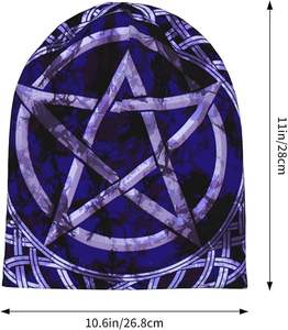 Gorro de invierno Unisex de alta calidad, diseño liso, hecho a medida en Pakistán, gorros a precio barato al por mayor - Product Image 3