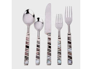 Luxurious Silver Plated Stainless Steel <b>Flatware</b> Set Mirror Finished Perfect for Elegant Dining and Special Occasions Usage - Product Image 3