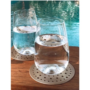 Posavasos de Metal personalizado hecho a mano más vendido, posavasos con acabado dorado para Decoración de mesa de boda y hogar, precio al por mayor - Product Image 1