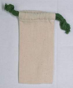 Sac cosmétique à cordon en lin de coton biologique écologique pour femmes tissu recyclé doux pour le maquillage de bijoux pour le stockage de voyage - Product Image 4