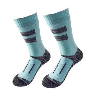 Men's Crew <b>Socks</b> Solid Quick Dry Anti-Slip Breathable Cotton Spandex Sport <b>Socks</b> for <b>Winter</b> Outdoor Activities - Product Image 2