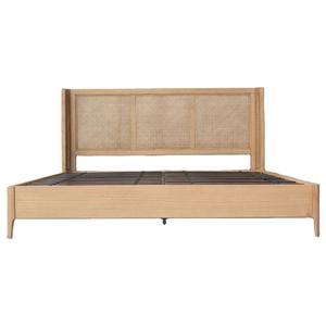 Bella Elegante Dormitorio 135cm Marco de Cama de Madera Moderna Cama de Caoba para Apartamentos y Dormitorios de Hoteles - Product Image 1
