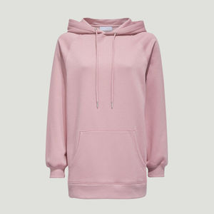 Sudadera con Capucha para Mujer, Estilo Casual Urbano, de Alta Calidad, con Logotipo Personalizado Impreso y Bordado, Forrada, 100% Algodón, Hombros Caídos, para Invierno - Product Image 2