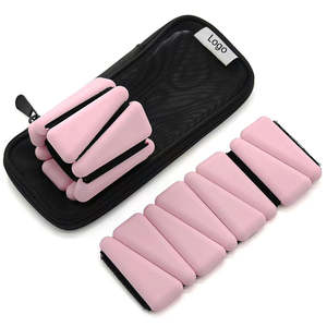 Juego <span class=keywords><strong>de</strong></span> colchones para Pilates, entrenamiento personalizado para hombres y mujeres, gimnasio, entrenamiento físico, silicona, peso ajustable, tobillo y muñeca - Product Image 4