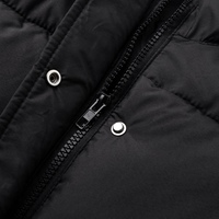 Manteau matelassé mi-long à capuche pour femme, chaud et décontracté, style doudoune, pour la vente en gros, modèle 016