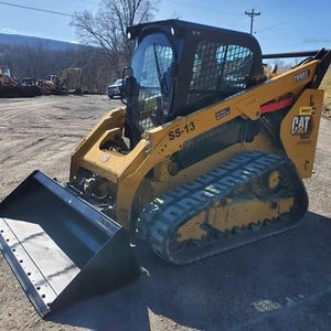 Caterpillar 289D3 Minicargador Carga nominal de 2 toneladas Pala cargadora frontal Moog Granja hidráulica Motor Caja de cambios Cojinete de motor Cargador usado - Product Image 1