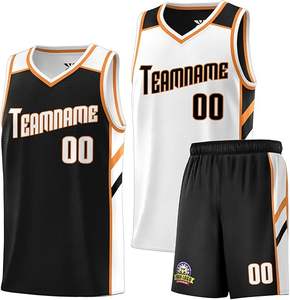 Fabrication professionnelle hommes basket-ball uniforme de haute qualité respirant Pakistan fait basket-ball uniforme à vendre - Product Image 4